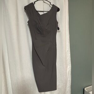 Gray women’s buisness dresss